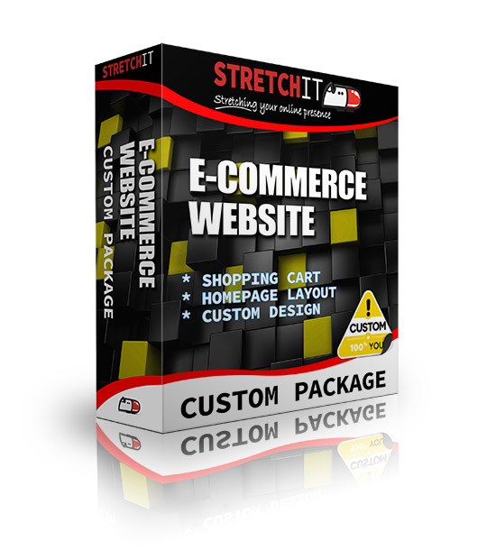 Custom Package Ecommerce Website